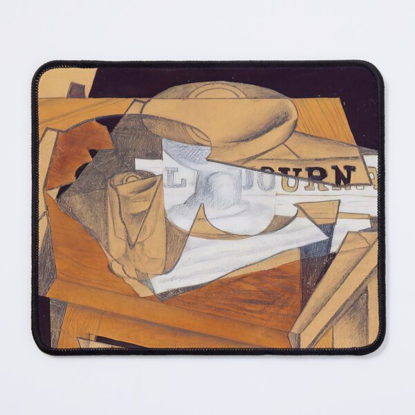 Item preview, Juan Gris Bowl Glass and Newspaper designed and sold by melaartni.