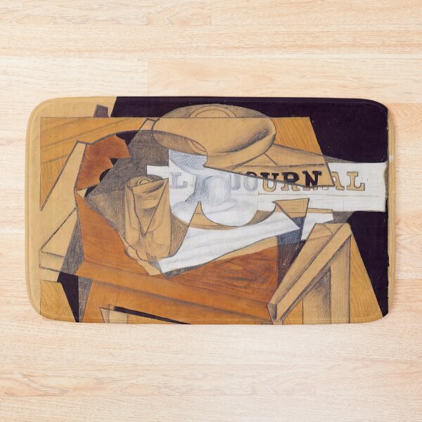 Item preview, Juan Gris Bowl Glass and Newspaper designed and sold by melaartni.
