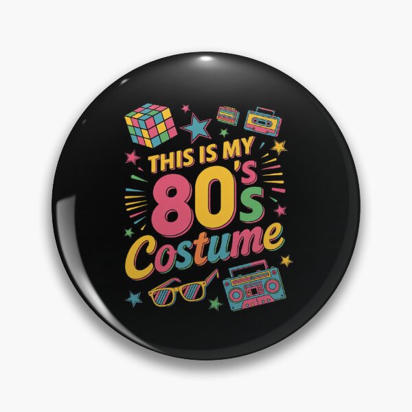Item preview, This Is My 80s Costume 80's 90's Party 9 designed and sold by angolinnArt.