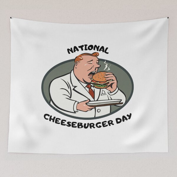 Item preview, National Cheeseburger Day for cheeseburger lovers designed and sold by PeTees shop.