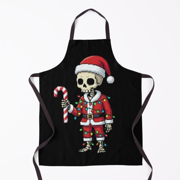 Item preview, Santa Pixel Skeleton Shirt | Mr. SKVLL | Funny Christmas Skeleton Gift designed and sold by MR.SKVLL.