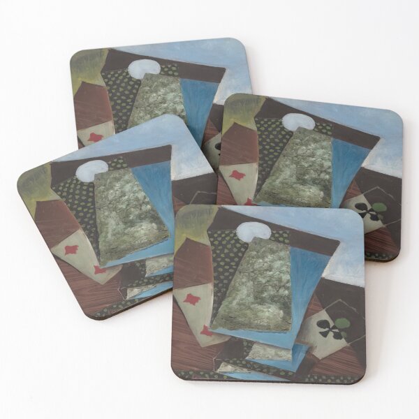 Item preview, Juan Gris Ace Of Clubs And Four Of Diamonds designed and sold by melaartni.