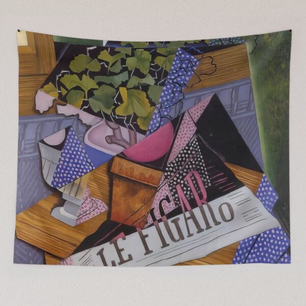 Item preview, Juan Gris A Pot Of Geraniums designed and sold by melaartni.