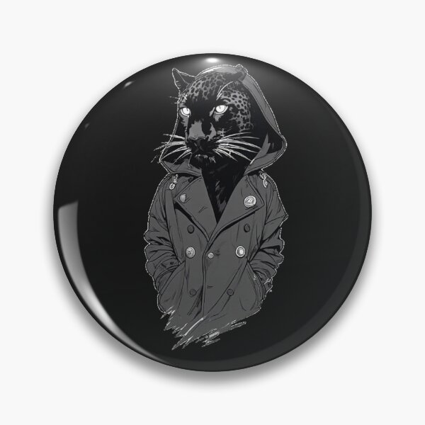 Item preview, Glitch Heart Protocol – Lunar Eclipse Panther designed and sold by Shift-Bloom.