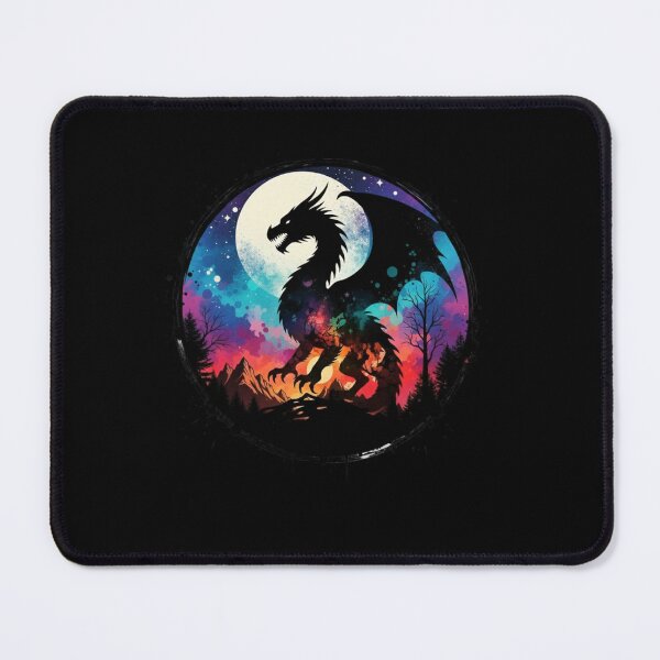 Item preview, Shadow Dragon Moon - Spirit Moon Art designed and sold by Magic House.