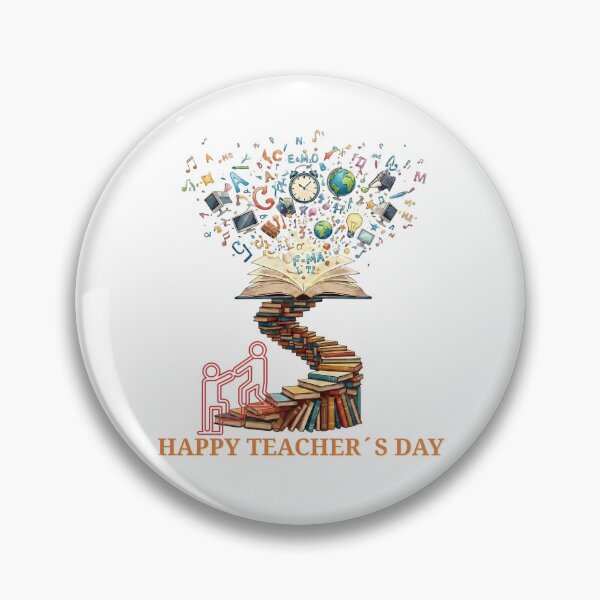 Item preview, Surreal Knowledge Fountain: Happy Teacher´s Day Celebration designed and sold by VibranPalette.