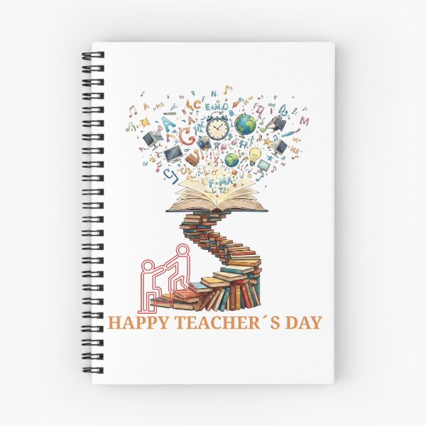 Item preview, Surreal Knowledge Fountain: Happy Teacher´s Day Celebration designed and sold by VibranPalette.