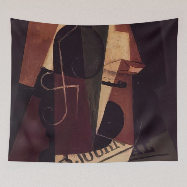 Item preview, Juan Gris Bottle And Glass designed and sold by melaartni.