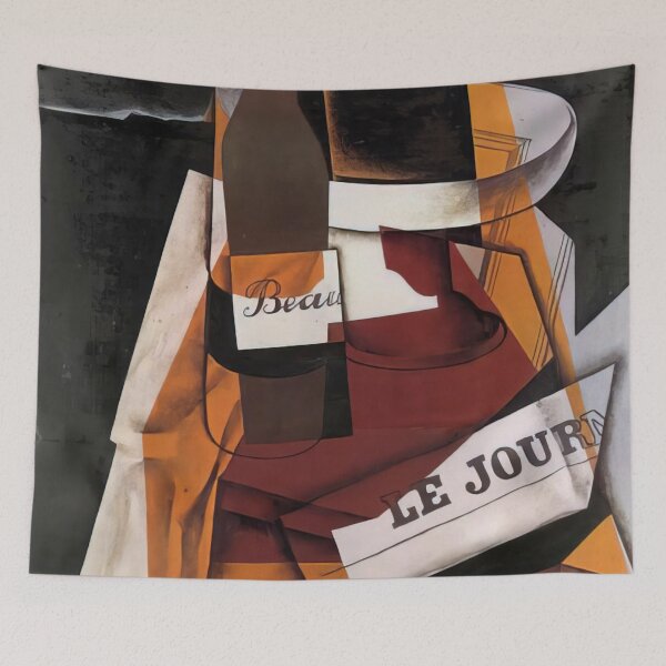 Item preview, Juan Gris Bottle Newspaper And Fruit Bowl designed and sold by melaartni.