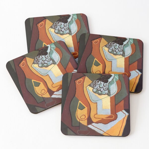 Item preview, Juan Gris Bottle Wine Glass And Fruit Bowl designed and sold by melaartni.