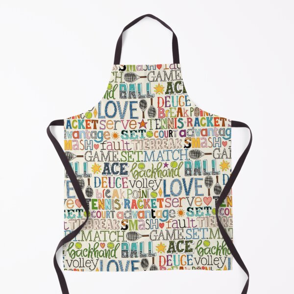 Item preview, tennis typography designed and sold by scrummy.