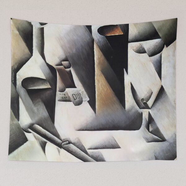 Item preview, Juan Gris Bottles And Knife designed and sold by melaartni.