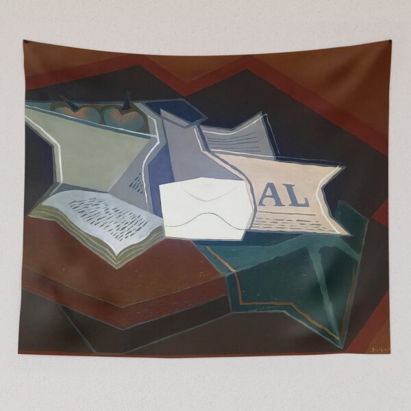 Item preview, Juan Gris Compotier Carafe And Open Book designed and sold by melaartni.