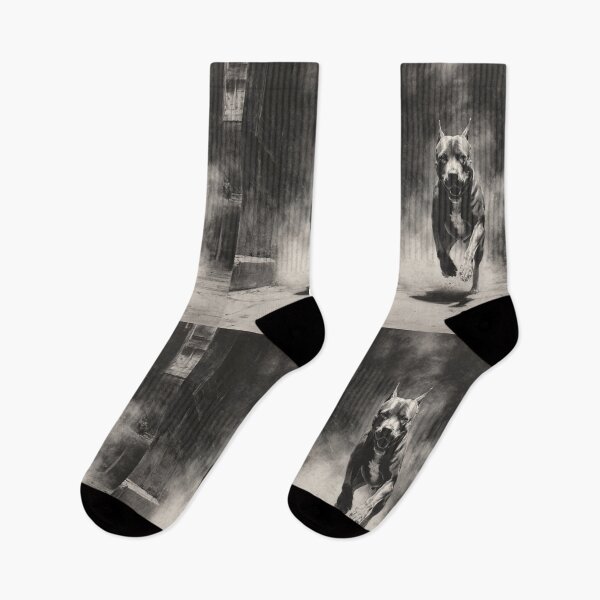 Item preview, A powerful Pit Bull sprinting through a gritty urban alley, Dogs in Motion designed and sold by CDC40.