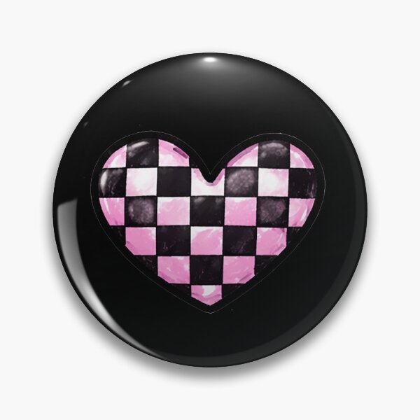 Item preview, Checkerboard Heart designed and sold by EmoQueenz.