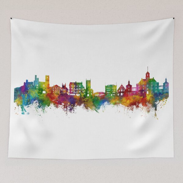Item preview, Dartmouth England Skyline designed and sold by ArtPrints.