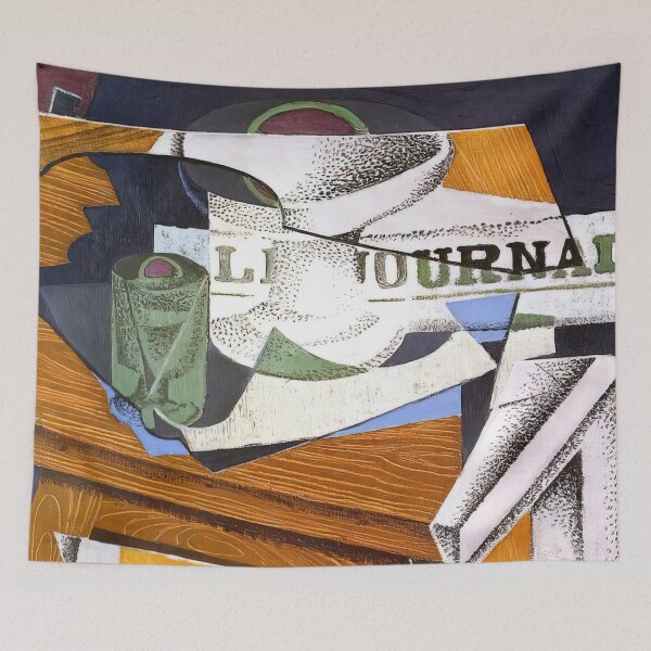 Item preview, Juan Gris Fruit Bowl Book And Newspaper designed and sold by melaartni.