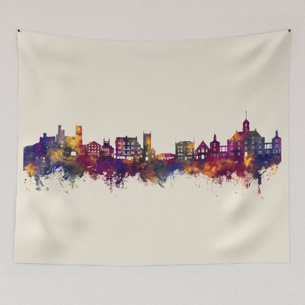 Item preview, Dartmouth England Skyline designed and sold by ArtPrints.
