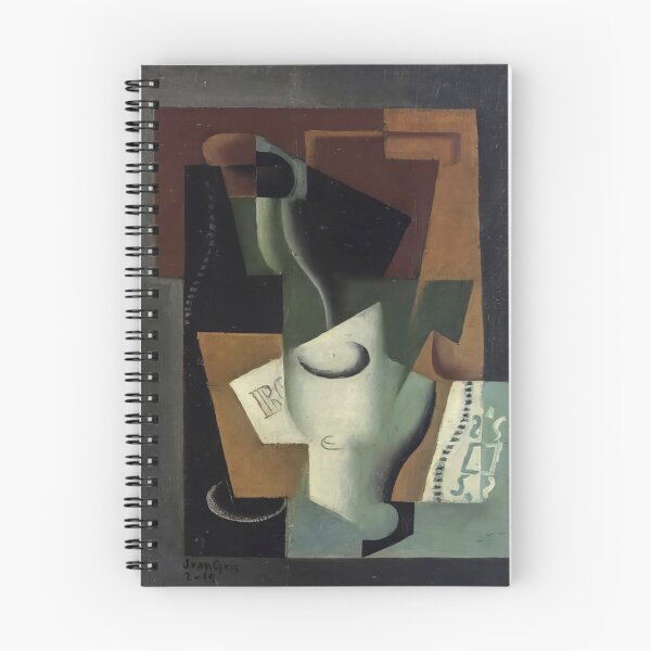 Item preview, Juan Gris Glass And Bottle designed and sold by melaartni.