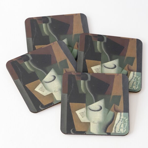 Item preview, Juan Gris Glass And Bottle designed and sold by melaartni.