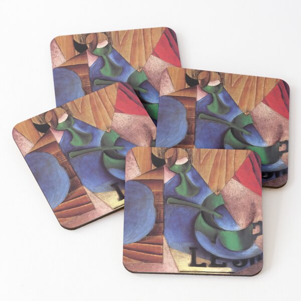 Item preview, Juan Gris Glass Cup And Newspaper designed and sold by melaartni.