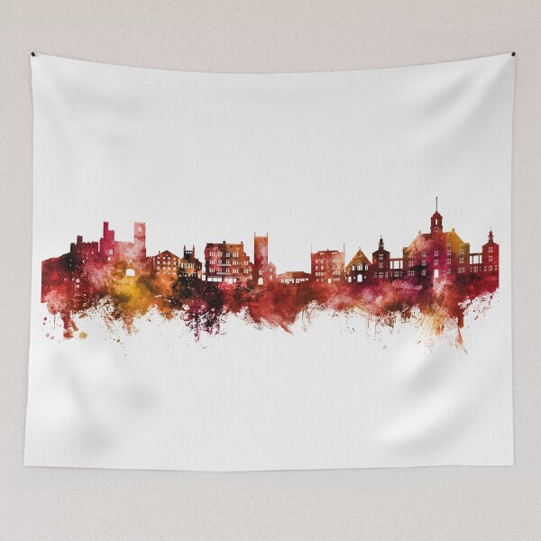 Item preview, Dartmouth England Skyline designed and sold by ArtPrints.
