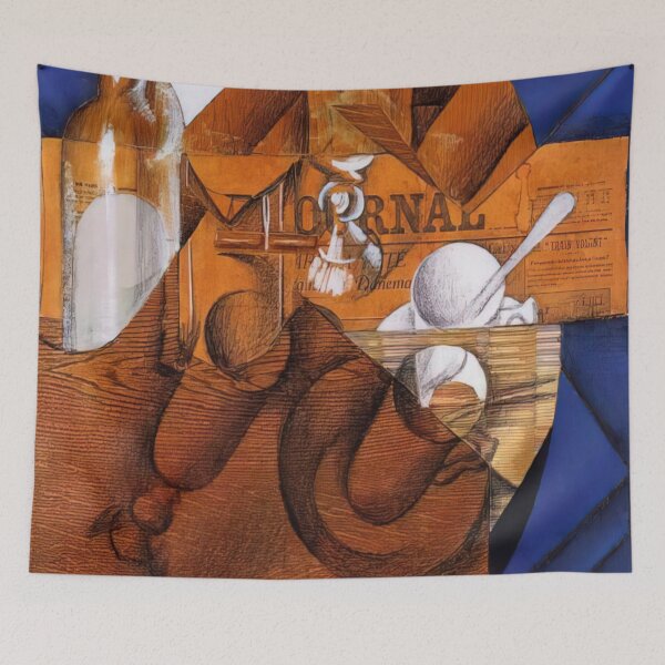 Item preview, Juan Gris Glass Cup And Bottle designed and sold by melaartni.