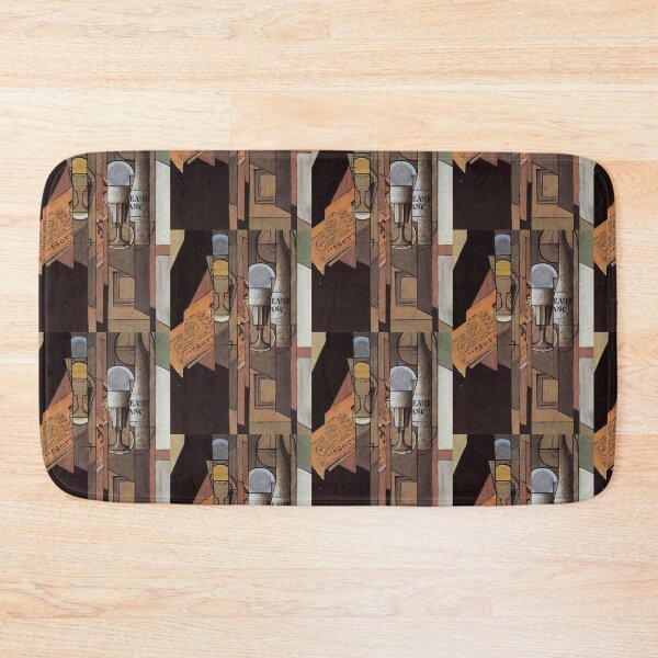 Item preview, Juan Gris Glasses Newspaper And Bottle Of Wine designed and sold by melaartni.