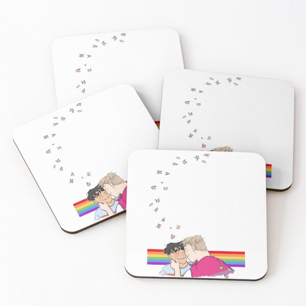 Item preview, Heartstopper Queer Love Pride Rainbow Love Fanart designed and sold by Oniyasha.