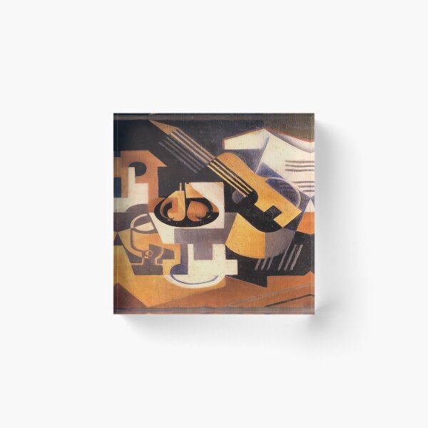 Item preview, Juan Gris Guitar And Fruit Bowl On A Table designed and sold by melaartni.