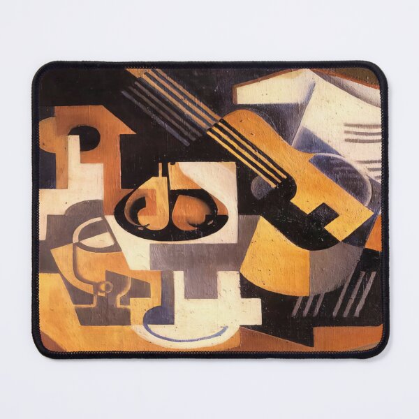 Item preview, Juan Gris Guitar And Fruit Bowl On A Table designed and sold by melaartni.