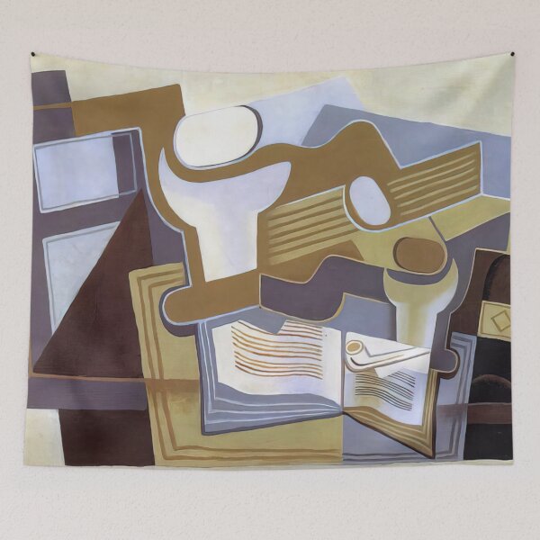 Item preview, Juan Gris Guitar And Fruit Dish 1 designed and sold by melaartni.