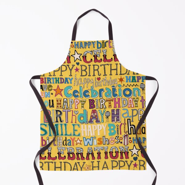 Item preview, birthday celebration yellow designed and sold by scrummy.