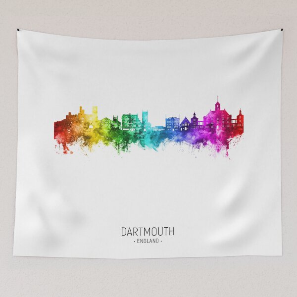 Item preview, Dartmouth England Skyline designed and sold by ArtPrints.