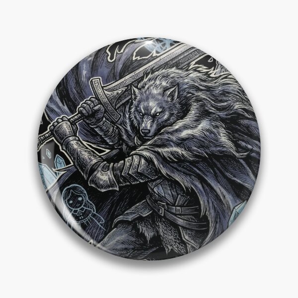 Item preview, Half Wolf Blaidd Epic Fantasy Knight Design designed and sold by Senpaiwaves.