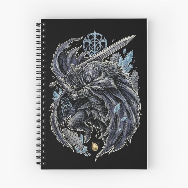 Item preview, Half Wolf Blaidd Epic Fantasy Knight Design designed and sold by Senpaiwaves.