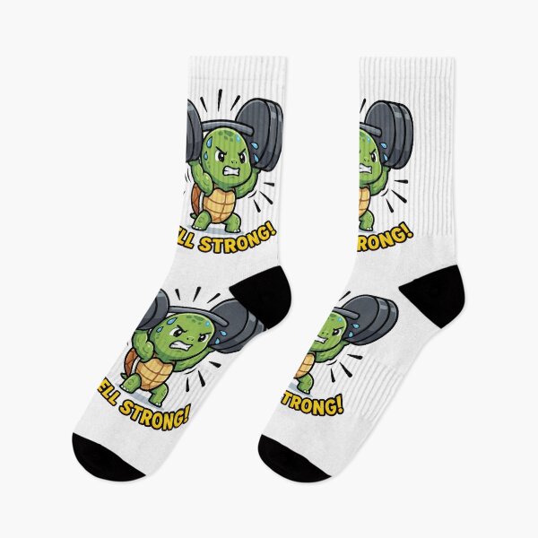 Item preview, Shell Strong-Funny Weightlifting Turtle Fitness Pun designed and sold by YasminTaha.