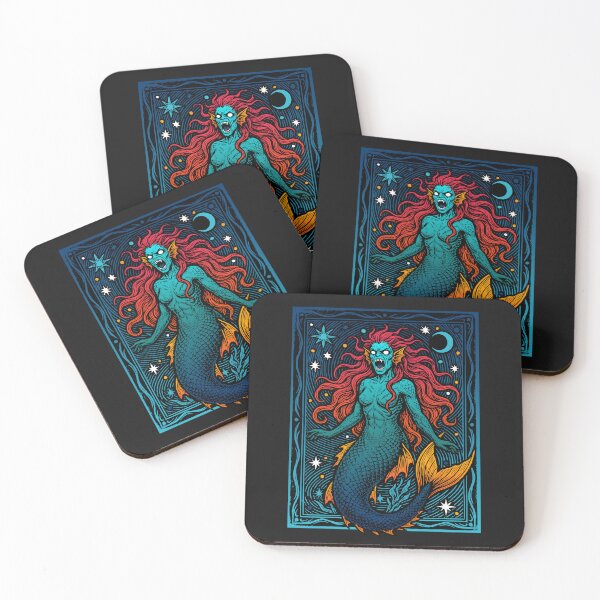 Item preview, Siren – Harbinger of Song and Ruin | Dark Mythology Tarot designed and sold by dbNIGHT.