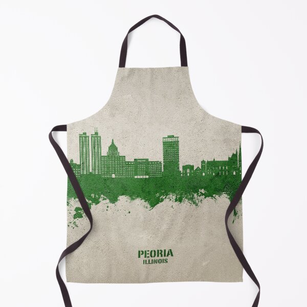Item preview, Peoria Illinois Skyline designed and sold by ArtPrints.