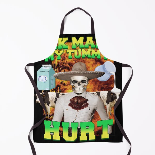 Item preview, Milk Makes My Tummy Hurt Lactose Intolerance Meme designed and sold by hzake69.