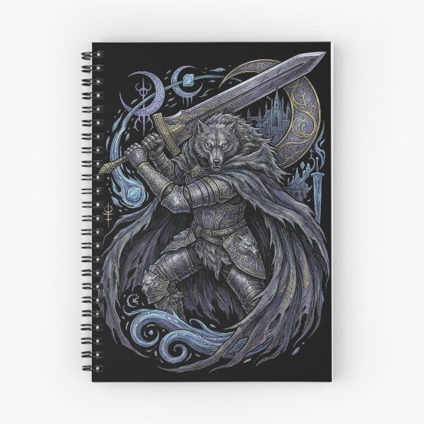 Item preview, Blaidd the Half Wolf Swordmaster Wolf Art designed and sold by Senpaiwaves.
