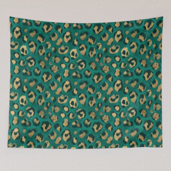 Item preview, Safari-Inspired Leopard Textile - Wildlife Rescue  - Gifts For Couples designed and sold by RoyalStarsPatts.