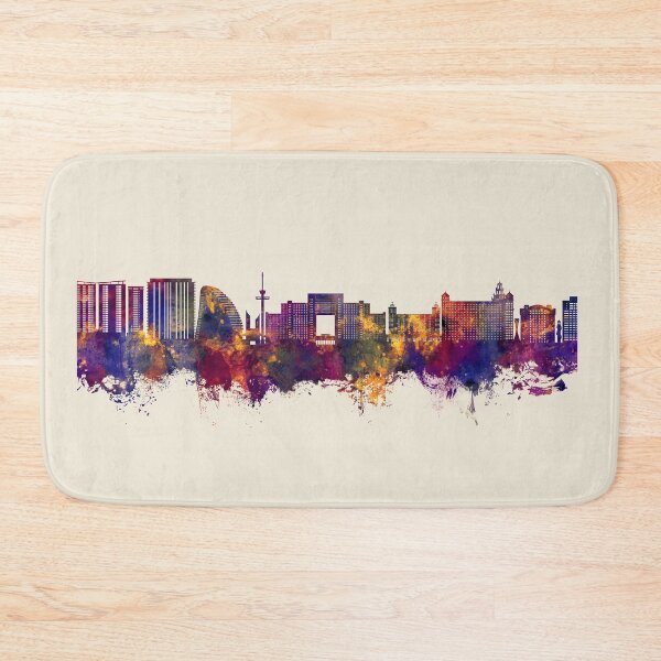 Item preview, Cancún Skyline Mexico designed and sold by ArtPrints.