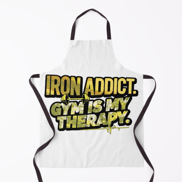 Item preview, Iron Addict - Gym is my Therapy designed and sold by Melcu.