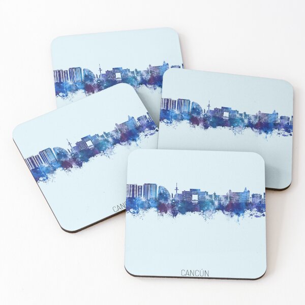 Item preview, Cancún Skyline Mexico designed and sold by ArtPrints.