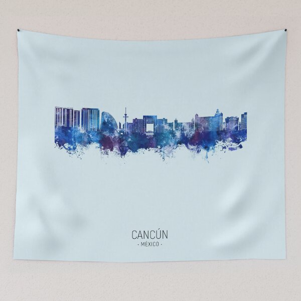 Item preview, Cancún Skyline Mexico designed and sold by ArtPrints.