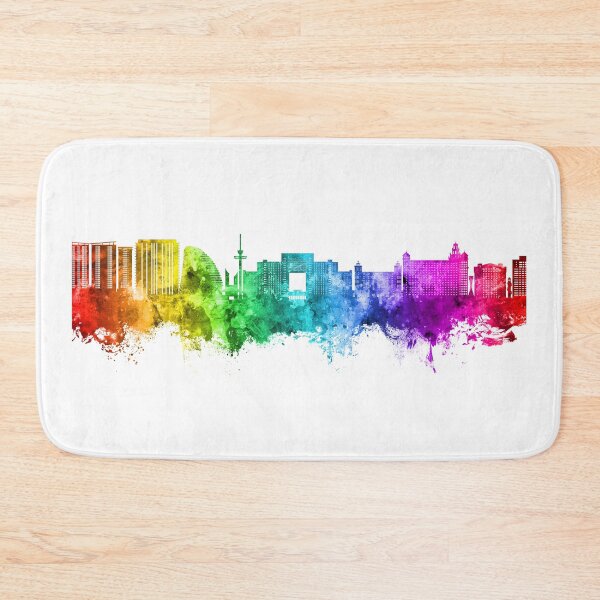 Item preview, Cancún Skyline Mexico designed and sold by ArtPrints.