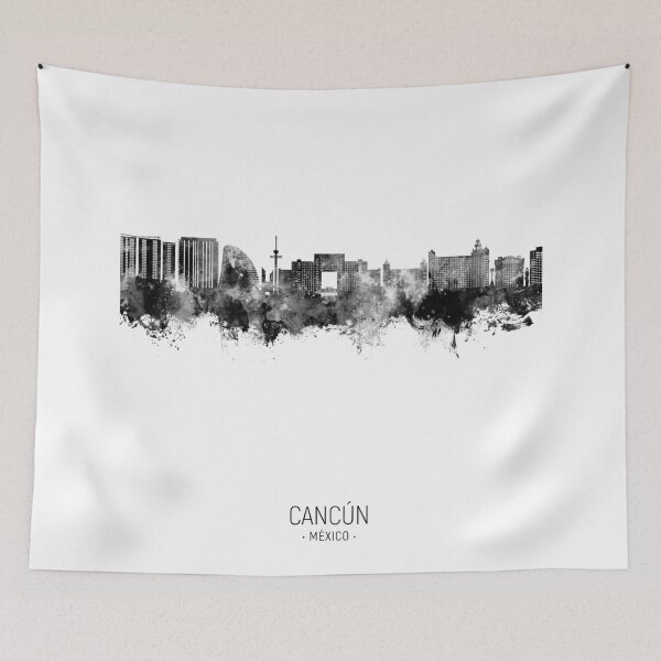 Item preview, Cancún Skyline Mexico designed and sold by ArtPrints.