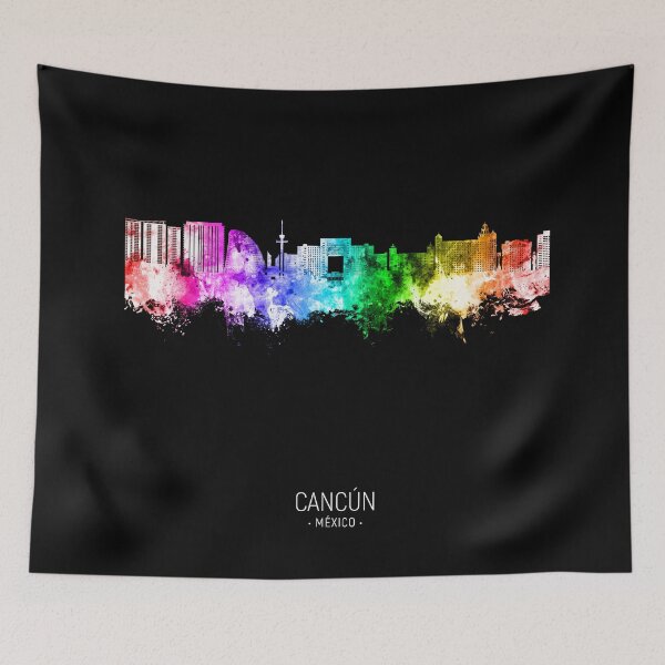 Item preview, Cancún Skyline Mexico designed and sold by ArtPrints.