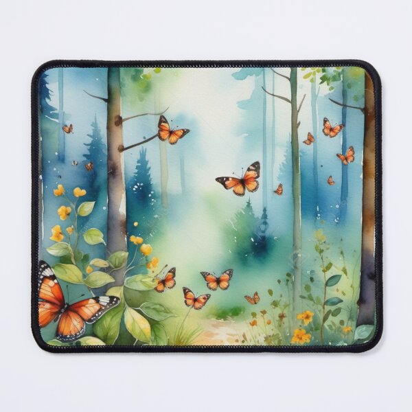 Item preview, Butterflies in the forest designed and sold by Kraftbaum.